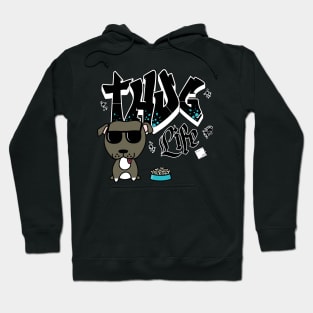 Thug Life (Kawaii Pitbull) Hoodie